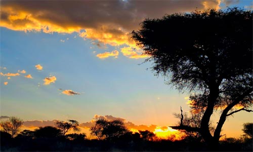 Ach ty západy slunce nad Afrikou