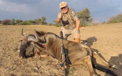 Lov v centrální Namibii