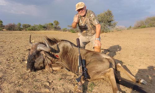 Lov v centrální Namibii